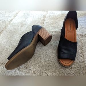 COPY - Lucky Brand Women's Slip in Chunky Heel